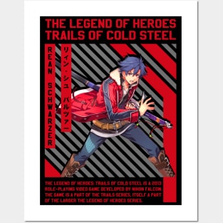 Rean Schwarzer IV | Trails Of Cold Steel Posters and Art